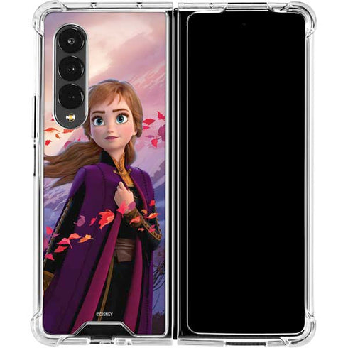 Disney Frozen II Anna Galaxy Z Fold4 5G Clear Case