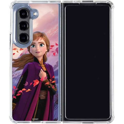 Disney Frozen II Anna Galaxy Z Fold5 5G Clear Case