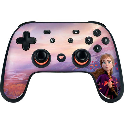Disney Frozen II Anna Google Stadia Controller Skin