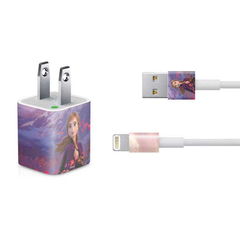 Disney Frozen II Anna iPhone Charger (5W USB) Skin