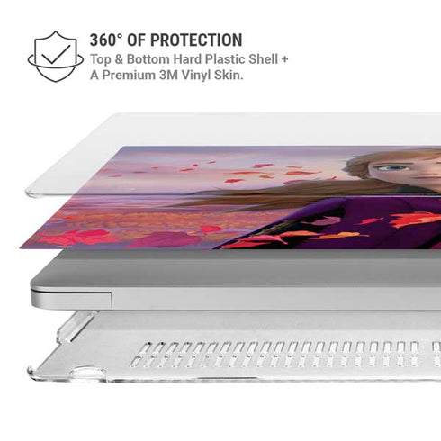 Disney Frozen II Anna MacBook Air 15in (2023-2025) Case plus Skin