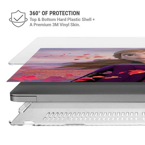 Disney Frozen II Anna MacBook Pro 16in (2021-25) Case plus Skin