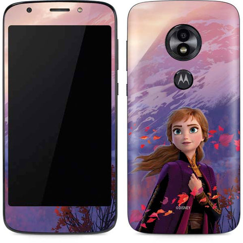 Disney Frozen II Anna Moto E5 Play Skin