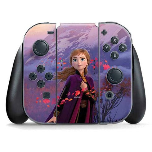 Disney Frozen II Anna Nintendo Switch (2017-2021) Joy-Con Controller Skin