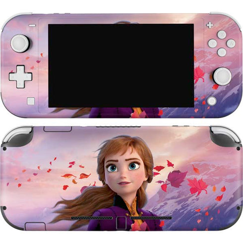 Disney Frozen II Anna Nintendo Switch Lite Skin