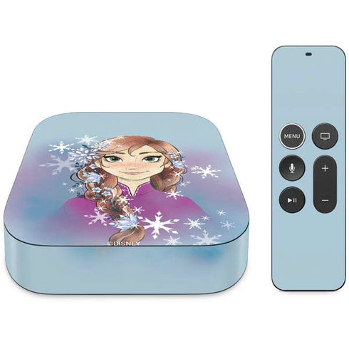 Disney Frozen Anna Portrait Apple TV Skin