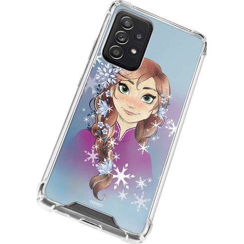 Disney Frozen Anna Portrait Galaxy A52 5G Clear Case