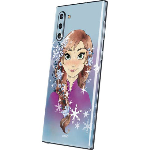 Disney Frozen Anna Portrait Galaxy Note 10 Skin