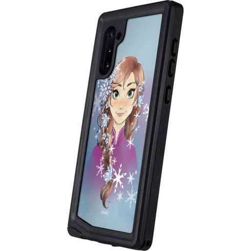 Disney Frozen Anna Portrait Galaxy Note 10 Waterproof Case