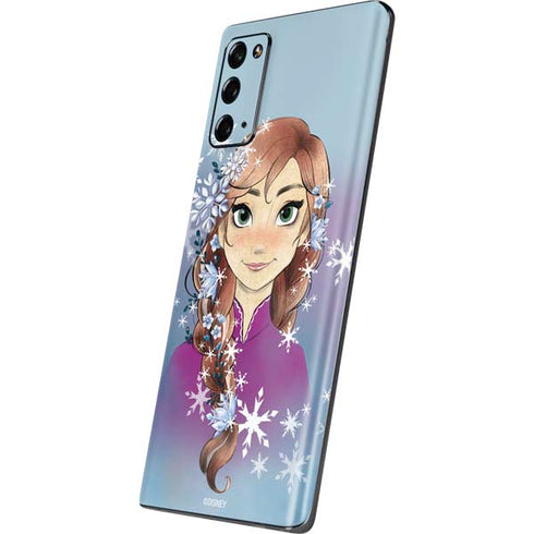 Disney Frozen Anna Portrait Galaxy Note20 5G Skin