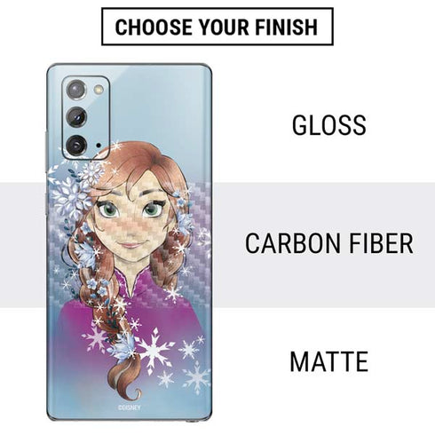 Disney Frozen Anna Portrait Galaxy Note20 5G Skin