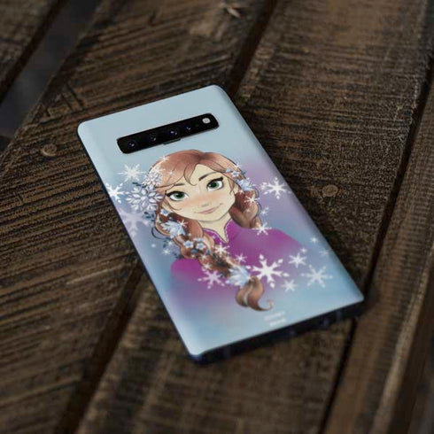 Disney Frozen Anna Portrait Galaxy S10 Plus Skin