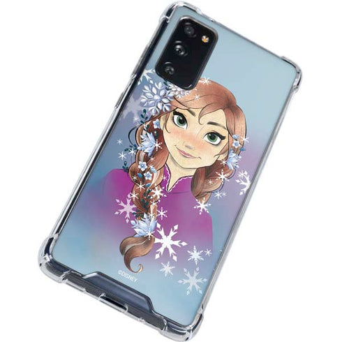 Disney Frozen Anna Portrait Galaxy S20 FE Clear Case