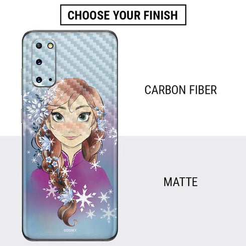 Disney Frozen Anna Portrait Galaxy S20 Skin