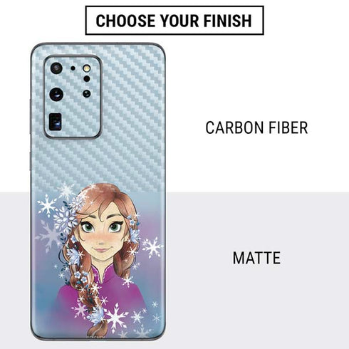 Disney Frozen Anna Portrait Galaxy S20 Ultra 5G Skin