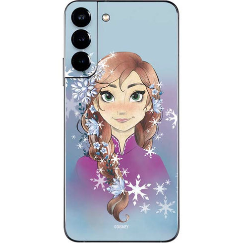 Disney Frozen Anna Portrait Galaxy S22 Plus Skin