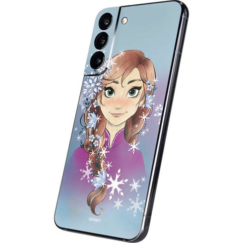 Disney Frozen Anna Portrait Galaxy S22 Plus Skin
