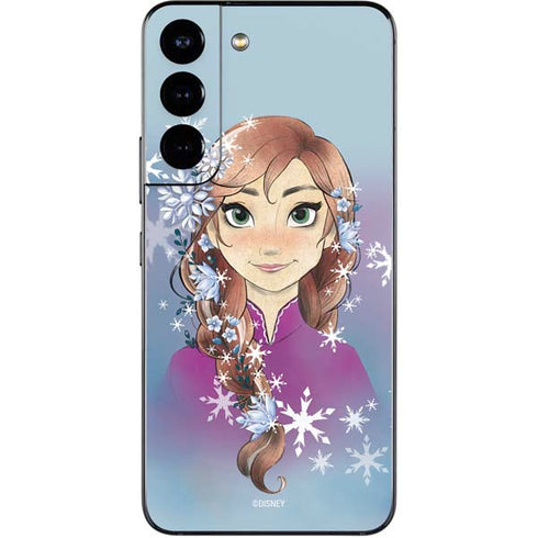Disney Frozen Anna Portrait Galaxy S22 Skin