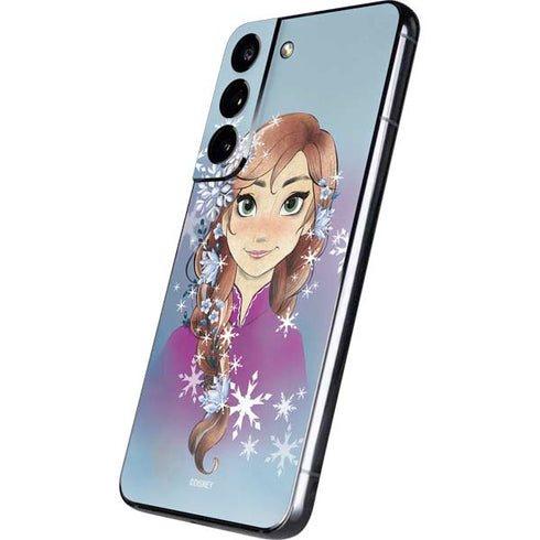 Disney Frozen Anna Portrait Galaxy S22 Skin