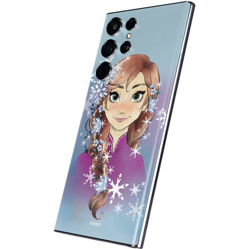 Disney Frozen Anna Portrait Galaxy S22 Ultra Skin