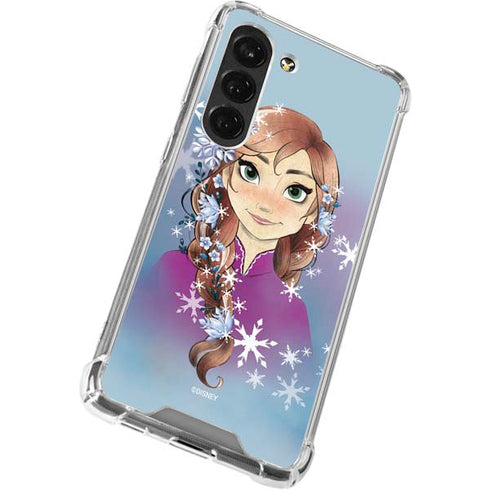 Disney Frozen Anna Portrait Galaxy S23 Clear Case