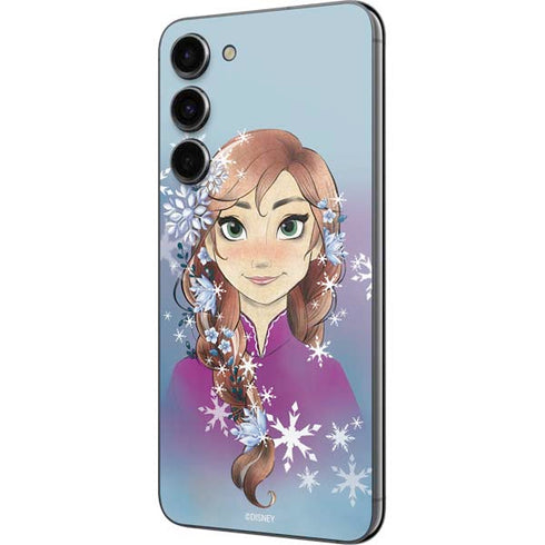 Disney Frozen Anna Portrait Galaxy S23 Plus Skin