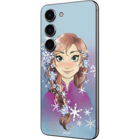 Disney Frozen Anna Portrait Galaxy S23 Skin