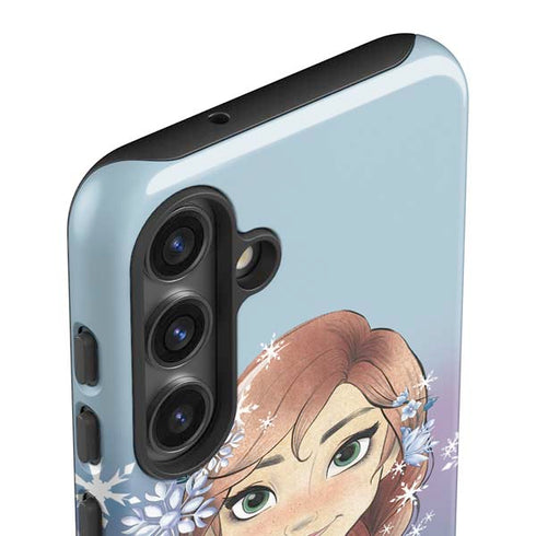 Disney Frozen Anna Portrait Galaxy S24 Plus Impact Case