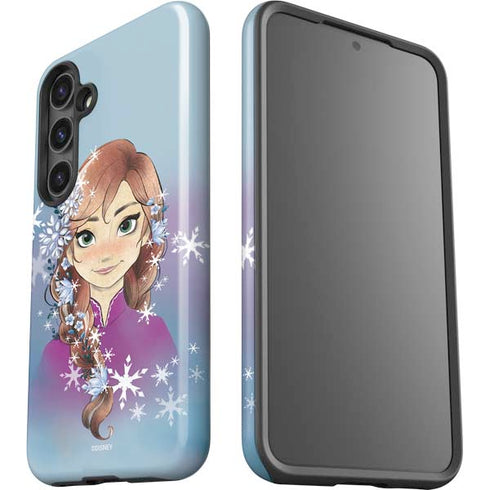 Disney Frozen Anna Portrait Galaxy S24 Plus Impact Case