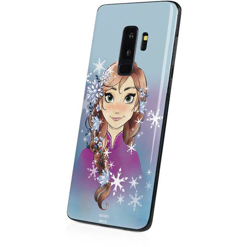 Disney Frozen Anna Portrait Galaxy S9 Plus Skin