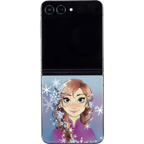 Disney Frozen Anna Portrait Galaxy Z Flip5 5G Skin