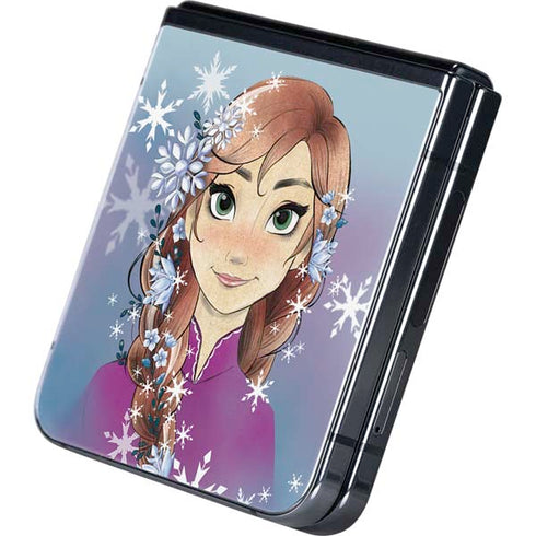 Disney Frozen Anna Portrait Galaxy Z Flip5 5G Skin