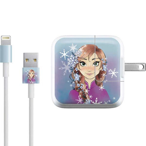 Disney Frozen Anna Portrait iPad Charger (10W USB) Skin