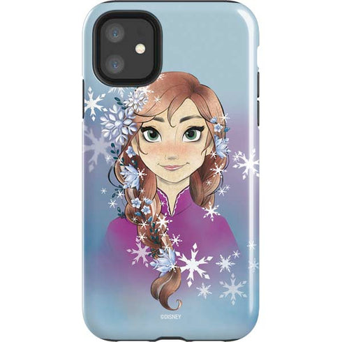 Disney Frozen Anna Portrait iPhone 11 Impact Case