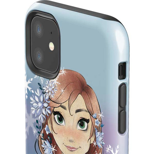 Disney Frozen Anna Portrait iPhone 11 Impact Case