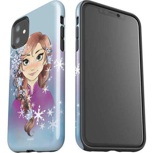 Disney Frozen Anna Portrait iPhone 11 Impact Case