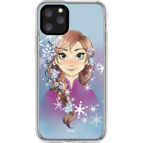 Disney Frozen Anna Portrait iPhone 11 Pro Clear Case
