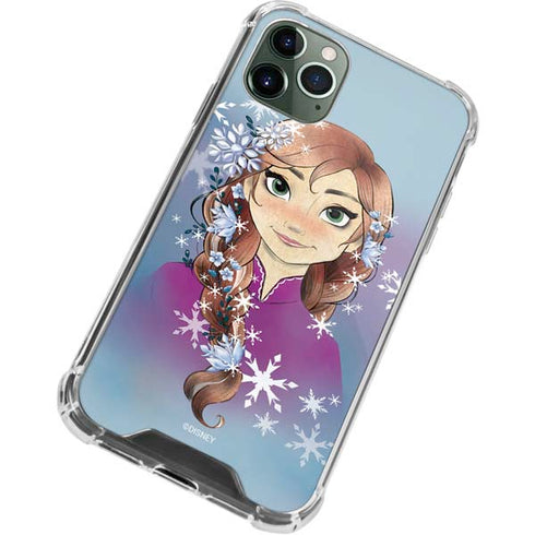 Disney Frozen Anna Portrait iPhone 11 Pro Max Clear Case
