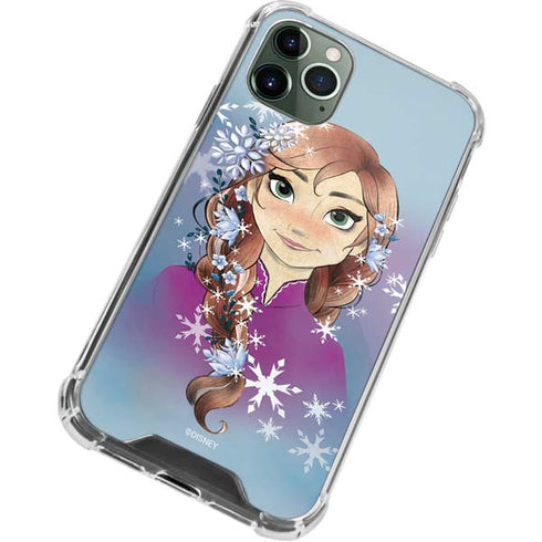 Disney Frozen Anna Portrait iPhone 12 Pro Max Clear Case