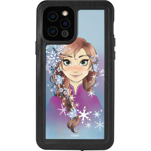 Disney Frozen Anna Portrait iPhone 12 Pro Waterproof Case