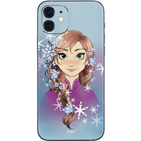 Disney Frozen Anna Portrait iPhone 12 Skin