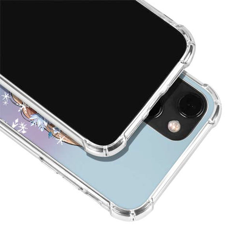 Disney Frozen Anna Portrait iPhone 14 Plus Clear Case