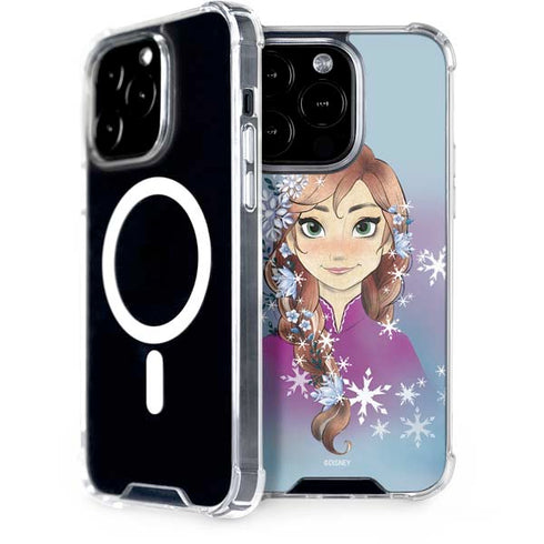 Disney Frozen Anna Portrait iPhone 15 Pro MagSafe Case