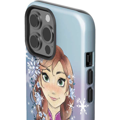 Disney Frozen Anna Portrait iPhone 15 Pro Max Impact Case