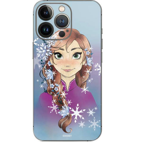 Disney Frozen Anna Portrait iPhone 14 Pro Skin