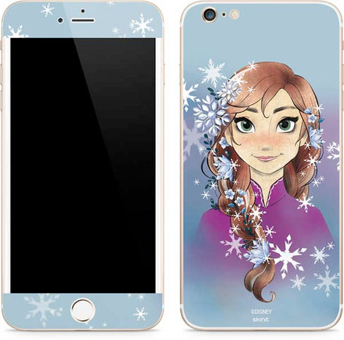 Disney Frozen Anna Portrait iPhone 6/6s Plus Skin