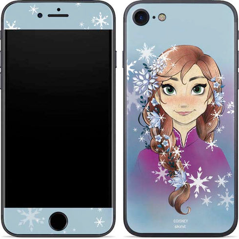 Disney Frozen Anna Portrait iPhone 7 Skin