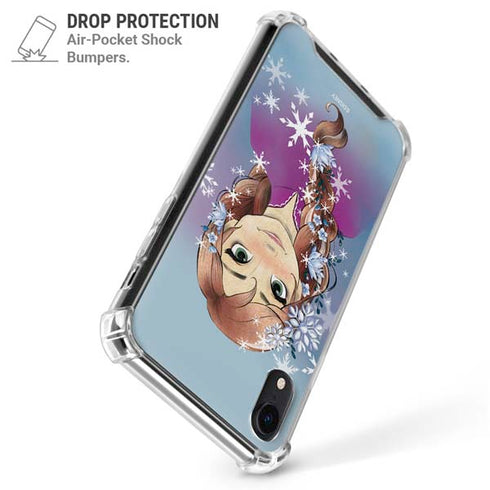 Disney Frozen Anna Portrait iPhone XR Clear Case