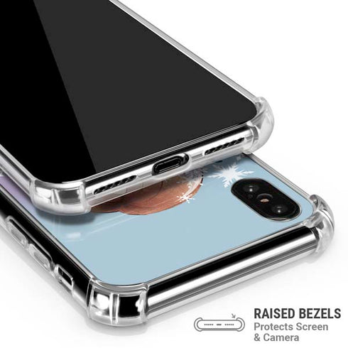 Disney Frozen Anna Portrait iPhone XS Max Clear Case