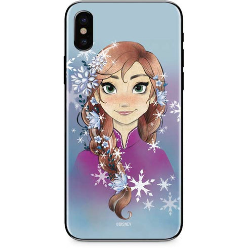 Disney Frozen Anna Portrait iPhone XS Max Skin